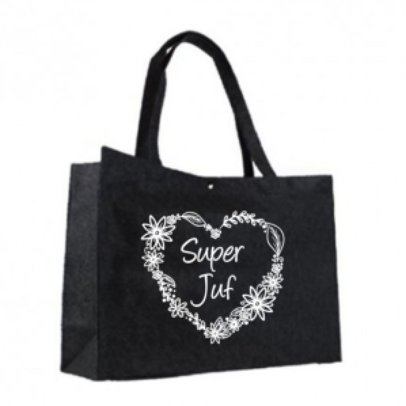 Vilten tas groot Super juf